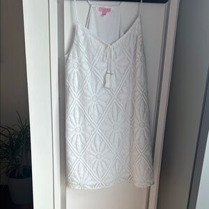 Lilly Pulitzer White Sleeveless Dress